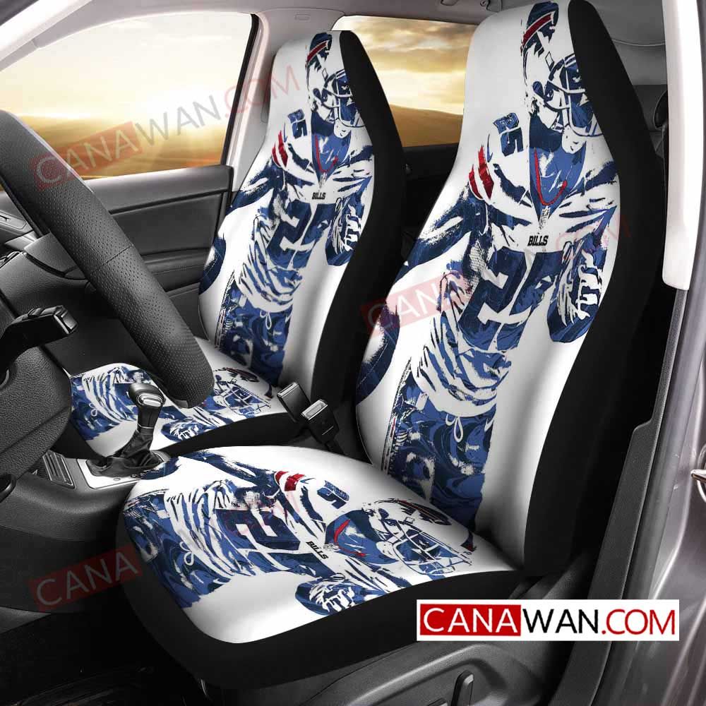 Buffalo Bills Style075 3D Customized Personalized Car Seat Cover