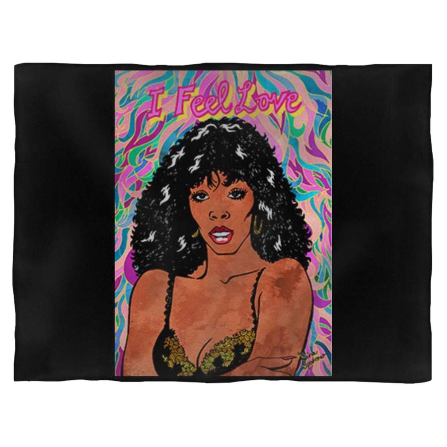 Disco Donna Summer I Feel Love Blanket