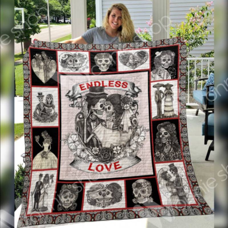 Skull Husband and Wife Blanket DCB2602 73O39