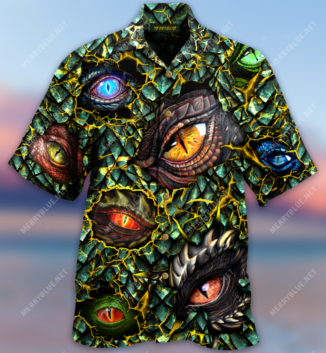 The Eye Of Dragon Unisex Hawaii Shirt Ha70042