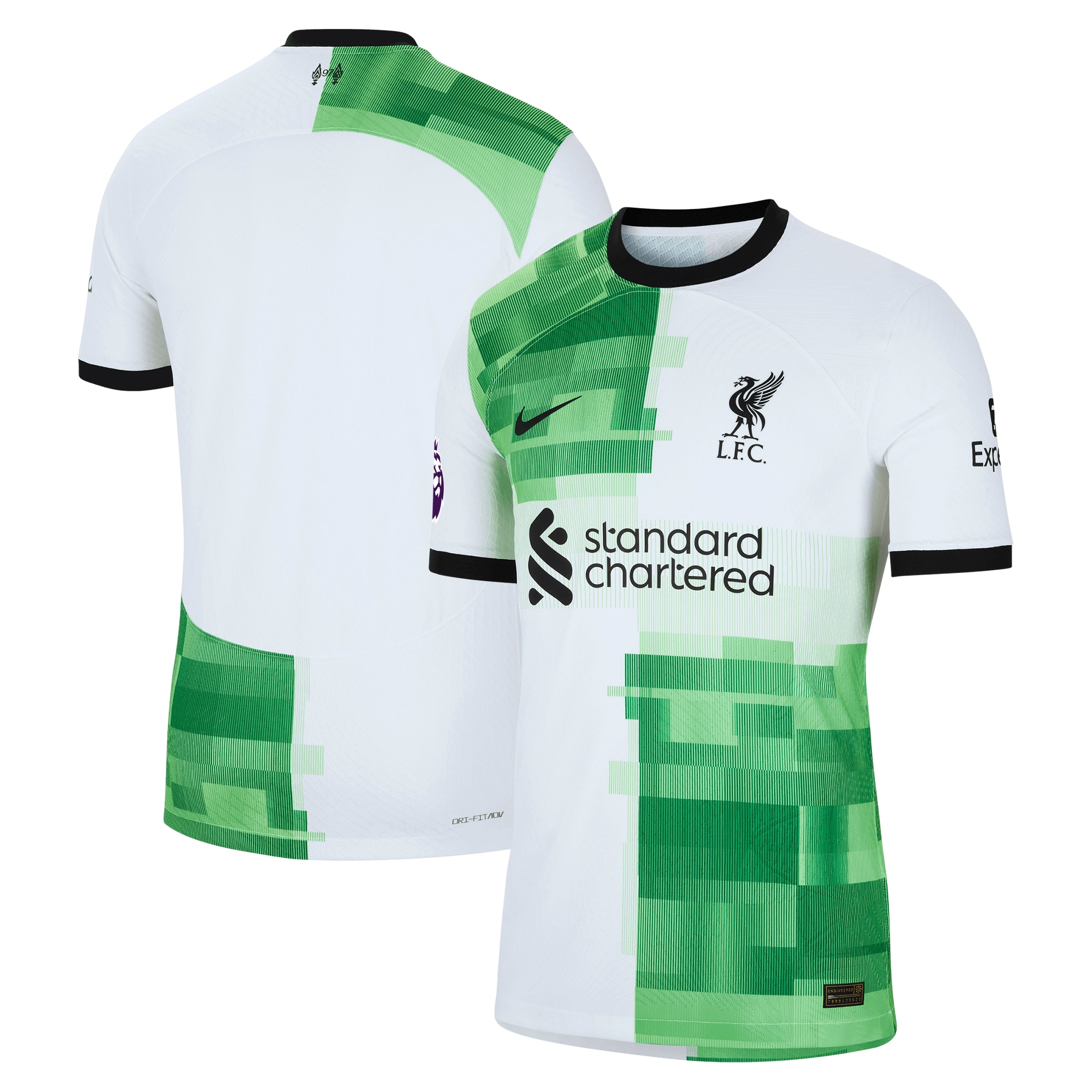 Liverpool 2023/24 Away Authentic Jersey – White