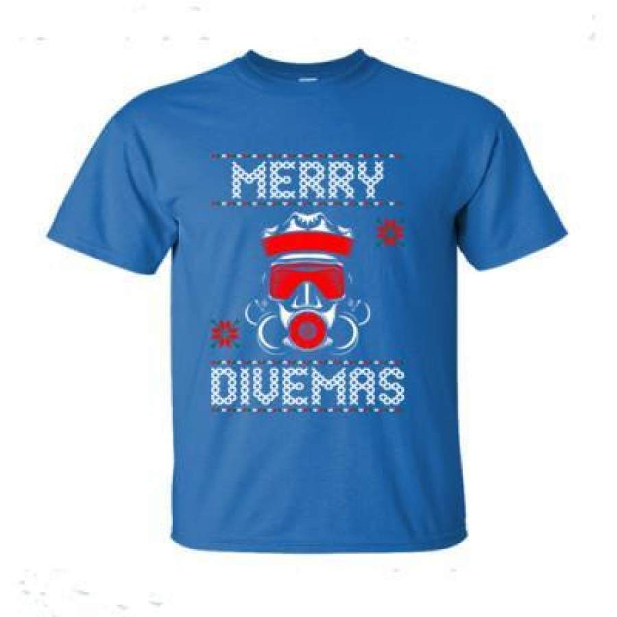 AGR Merry Divemas Ugly Christmas Sweater – Ultra-Cotton T-Shirt