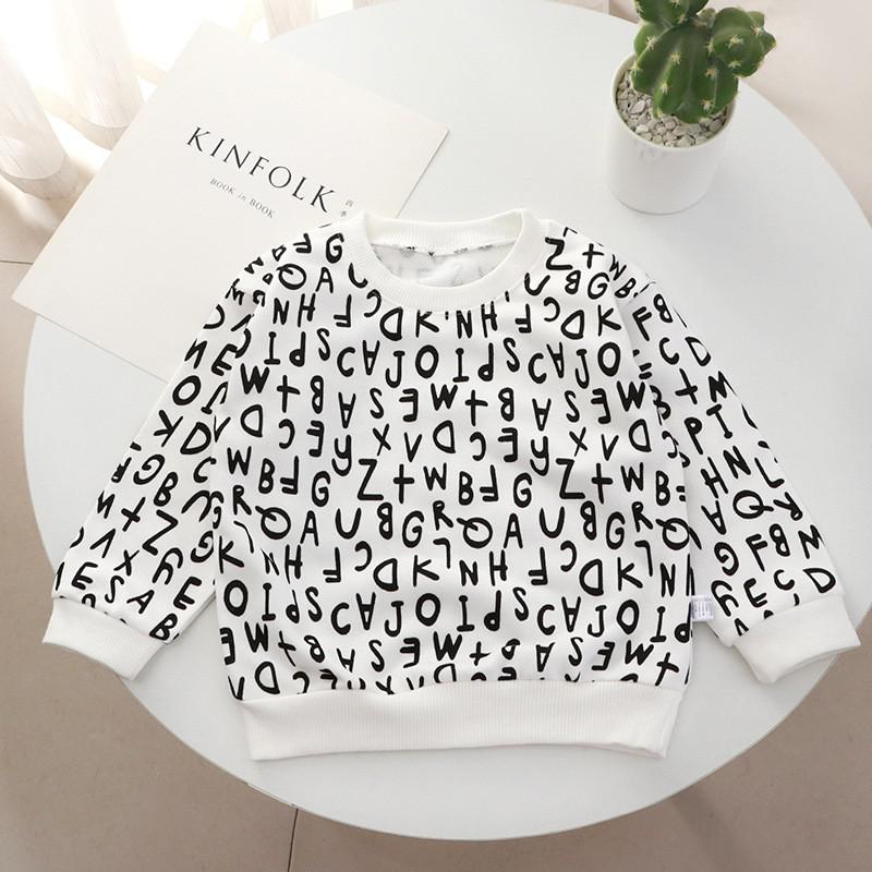 Brand Kids Wear 2022 Spring New Children’s Sweater Fall Thin Long Sleeved Toddler Girl Sweatshirts Round Neck Kids Pullovers alx