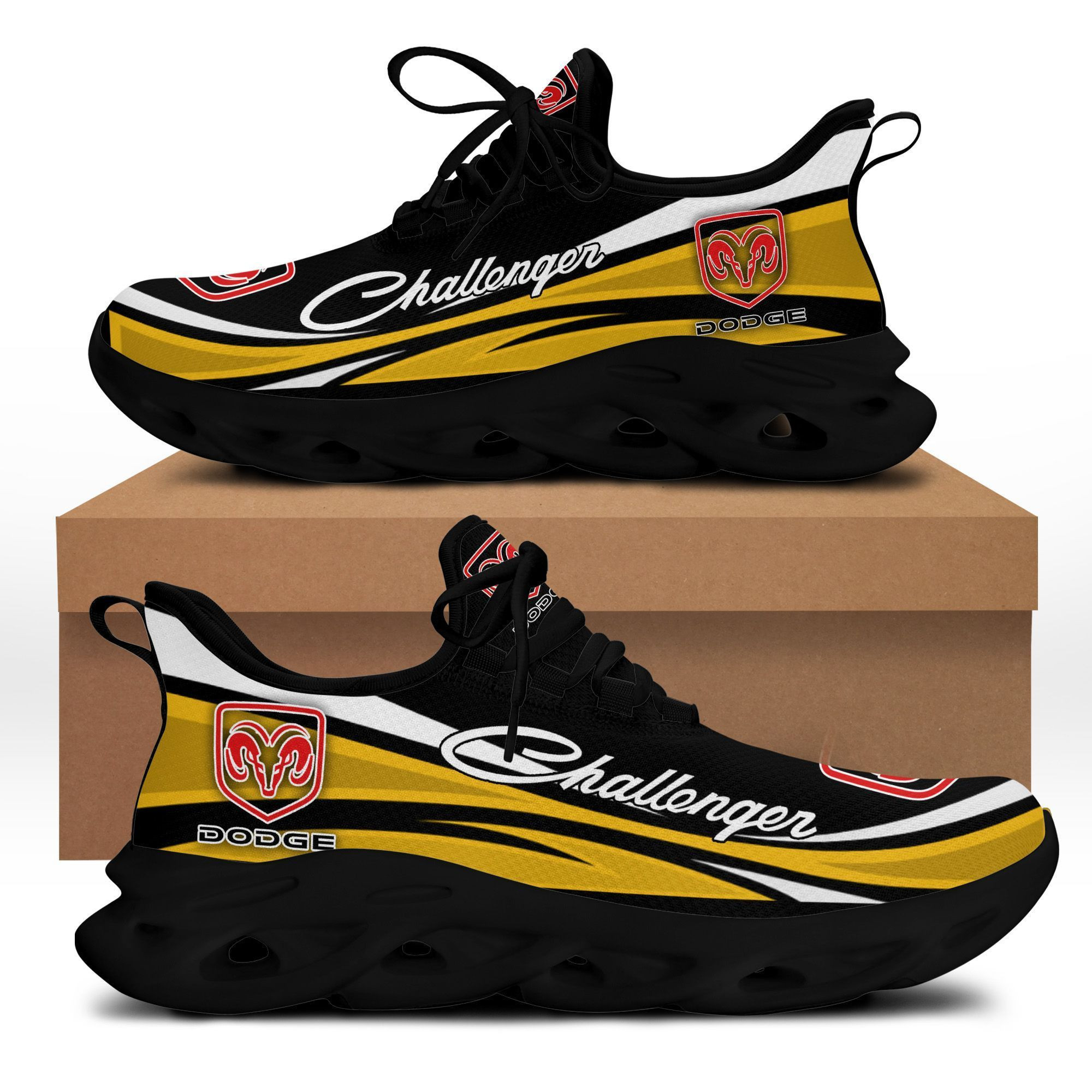 Dodge Challenger Bs Running Shoes Ver 3 (Yellow)