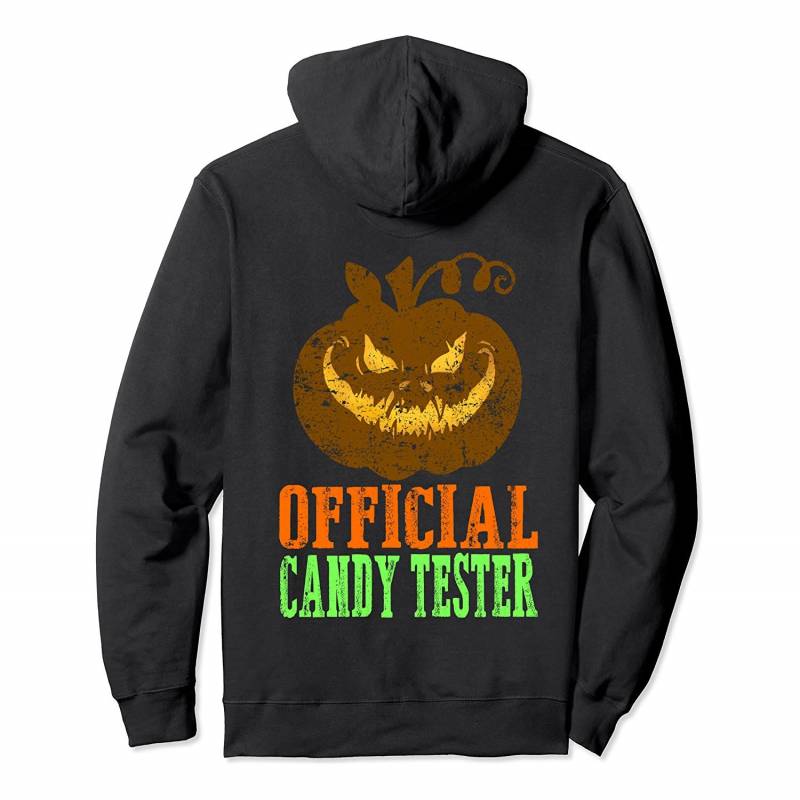 Spooky Official Candy Tester Pumpkin Gifts Halloween Pullover Hoodie, T-Shirt, Sweatshirt, Tank Top, Racerback, Dolman