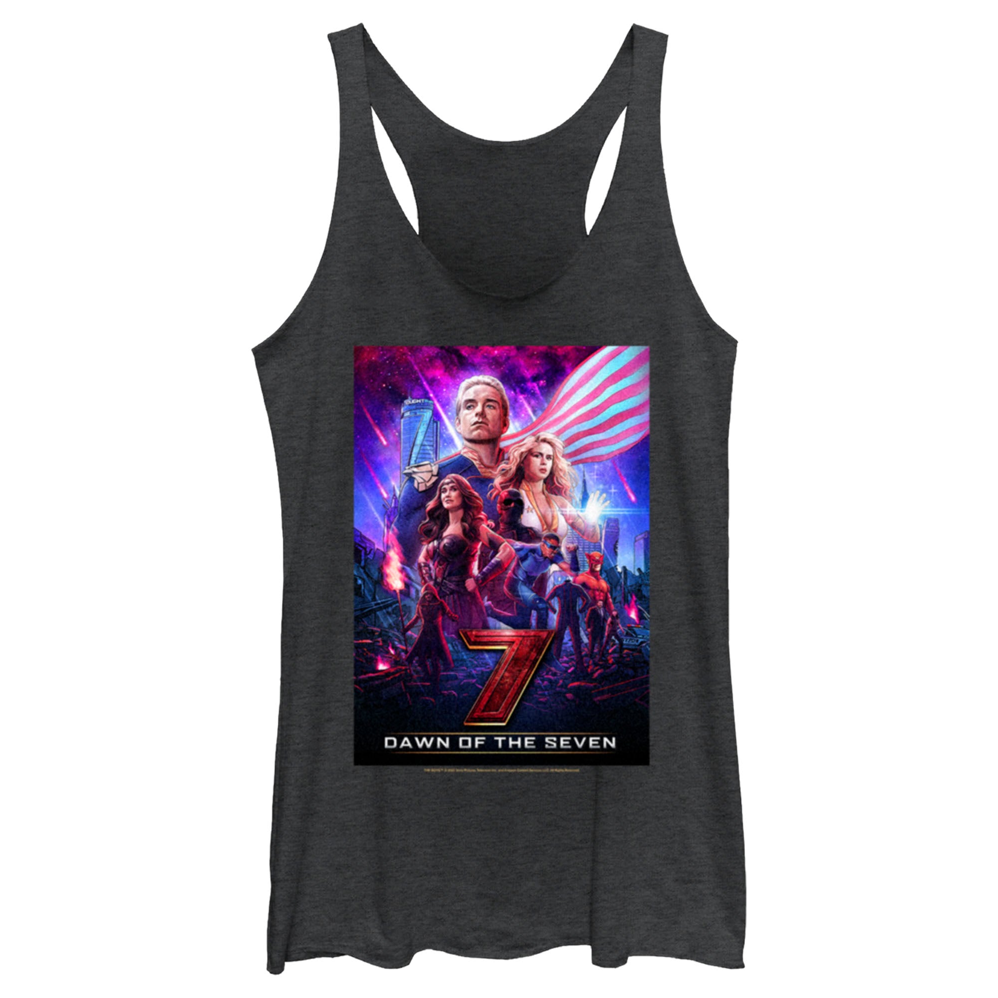 Women’S The Boys Dawn Of The Seven Racerback Tank Top