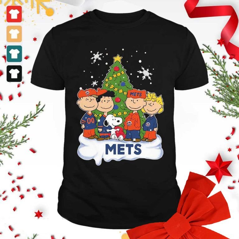 2TTTSNOOPY-Mets – Hot Snoopy The Peanuts New York Mets Christmas Tree Shirt