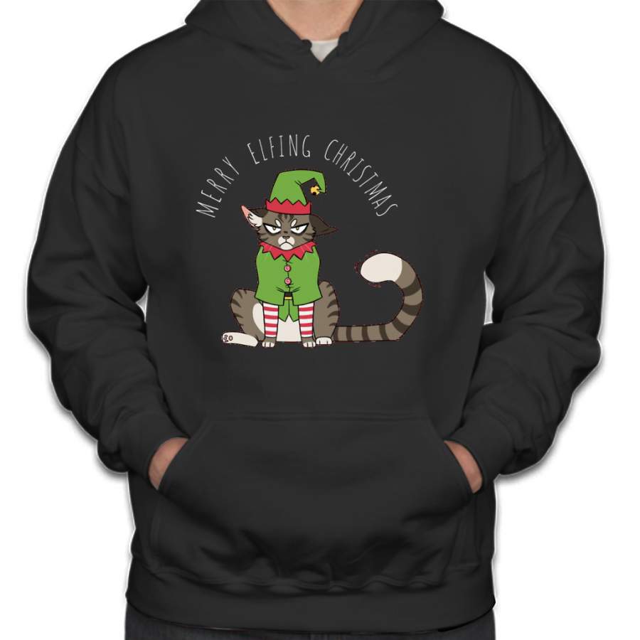 Merry Elfing Christmas Hoodie