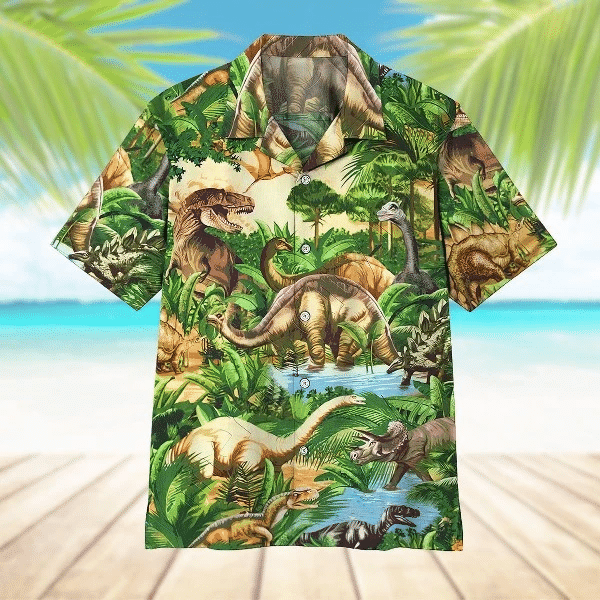 Dinosaur Hawaii Shirt Unisex Adult Ha57717