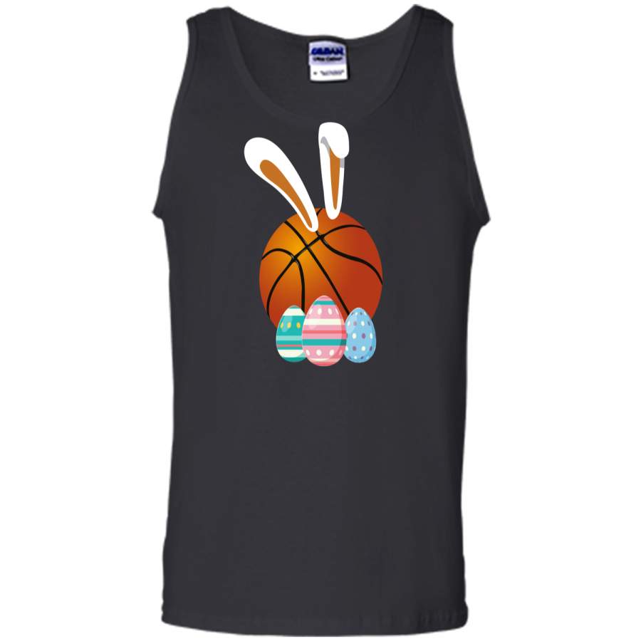 Easter Bunny Basketball T-Shirts Funny Tank Top