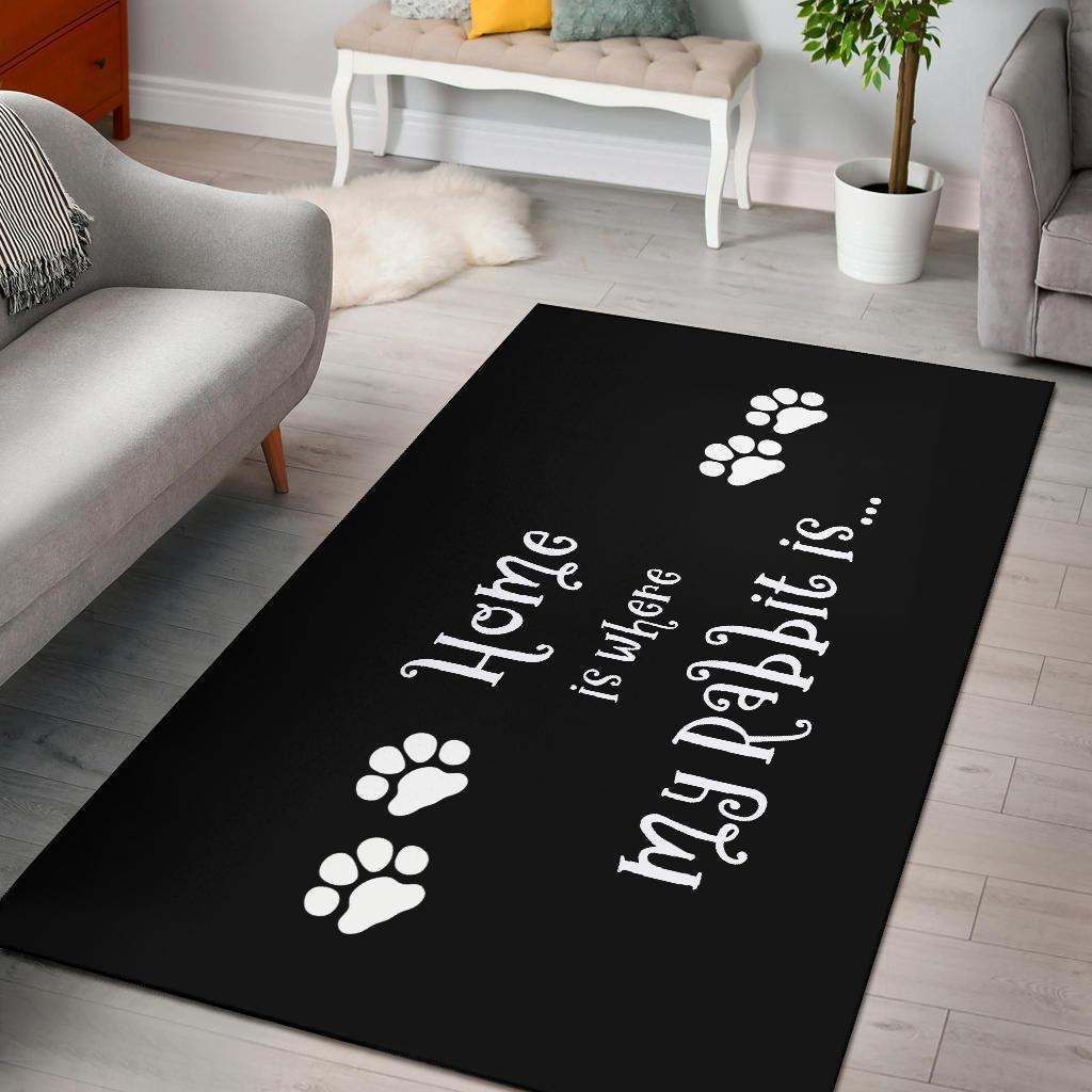 Bunny Rabbit Home Rug