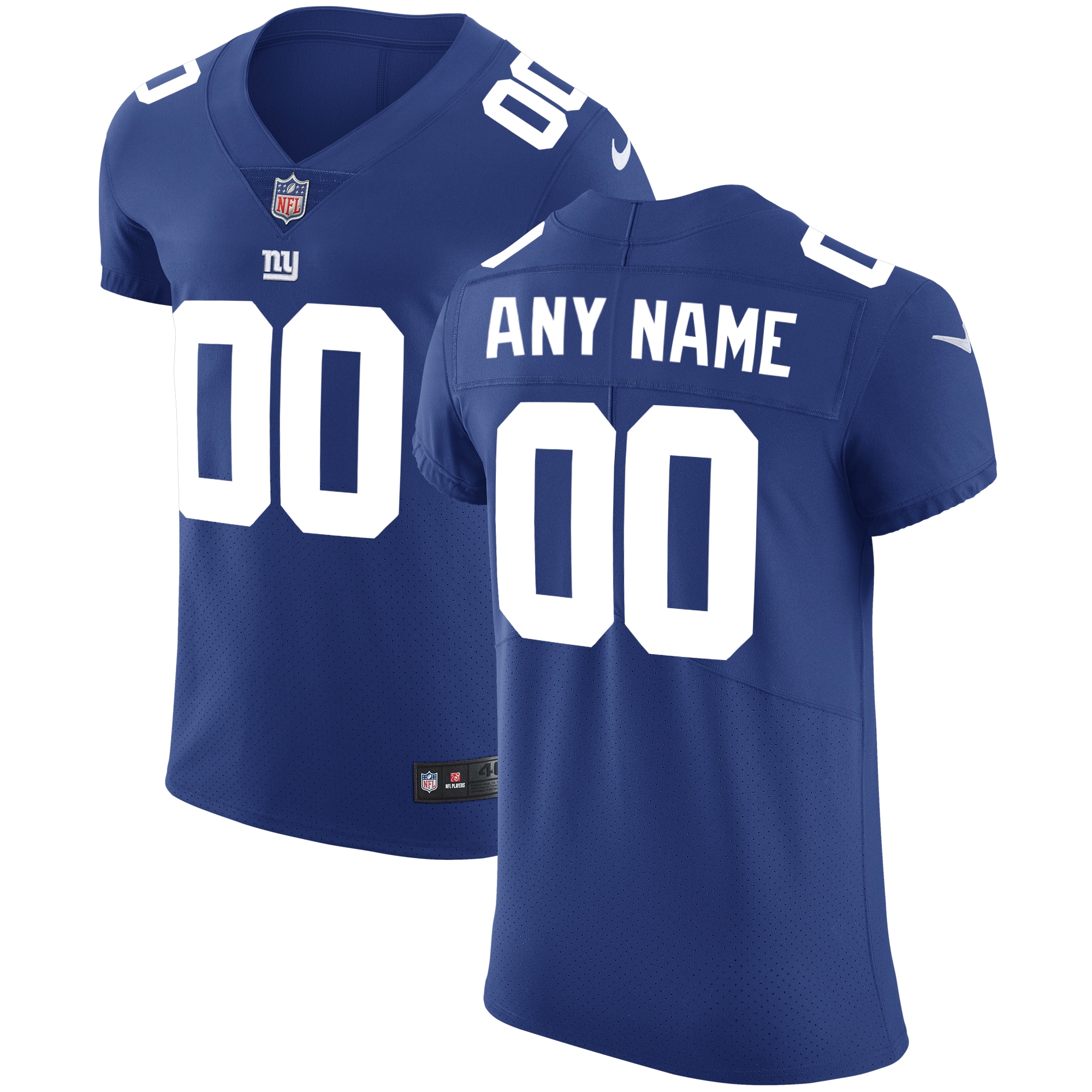 New York Giants Vapor Untouchable Custom Elite Jersey – Royal 2