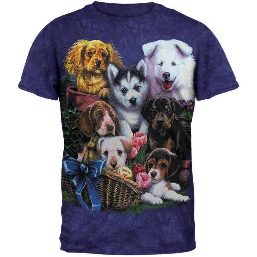 Puppy Collage T-Shirt