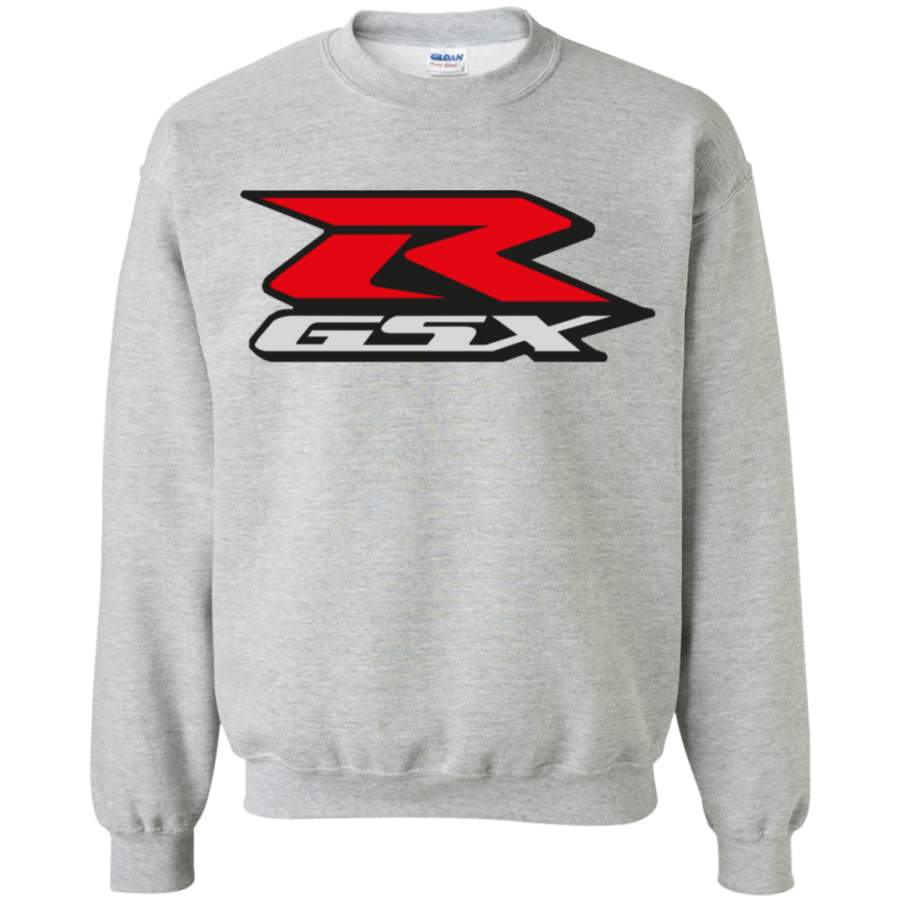 AGR Suzuki GSXR Logo Crewneck Pullover Sweatshirt