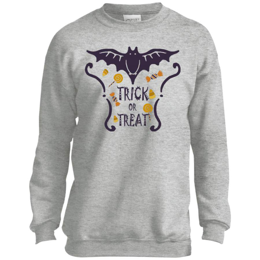 Halloween, Trick or Treat Youth LS shirt/Sweatshirt/Hoodie