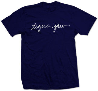 Tigers Jaw “Script” T Shirt