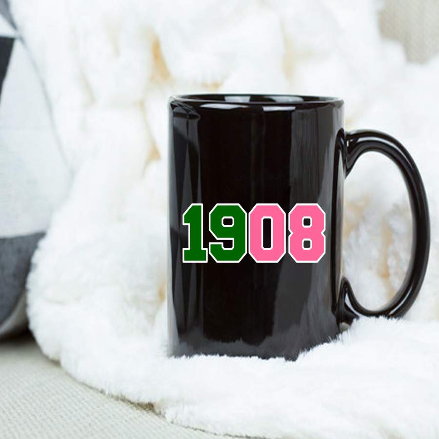 Coffee Mug Alpha Kappa AKA Alpha AKA Mug – Black Mug