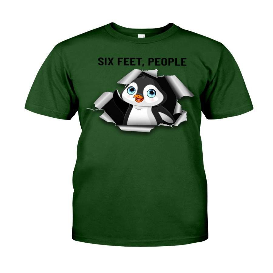 Lovely Phone Case Six Feet People Gift For Penguin Lovers Guys Tee