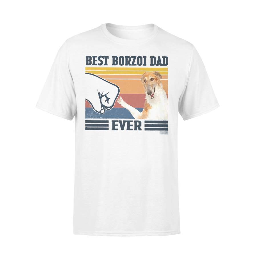 Father’s Day Best Borzoi Dad Ever T-shirt