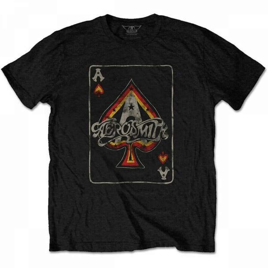 Aerosmith Ace Mens T Shirt Unisex Tee