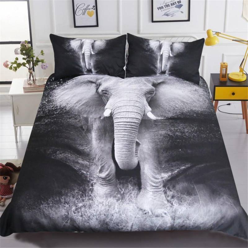 3D Printed Elephant Bedding Set