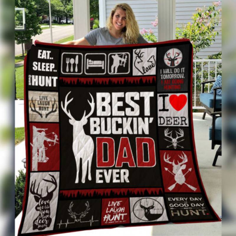 Hunting Dad M2601 87O34 Blanket