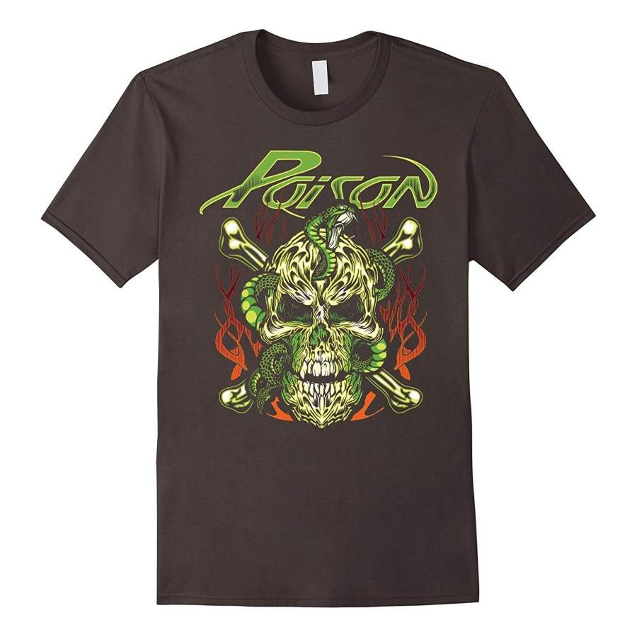 Fashion Men’s T-Shirt Poison Snake T-Shirt Men Cotton T Shirt Funny T-shirts Men