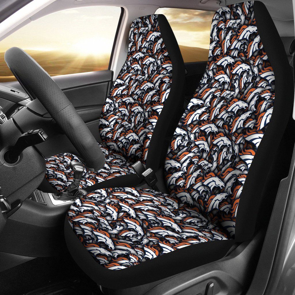 Denver Broncos Car Seat Cover