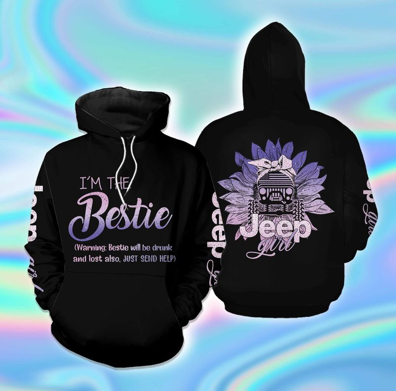 Jp Girl Bestie Hoodie 3D