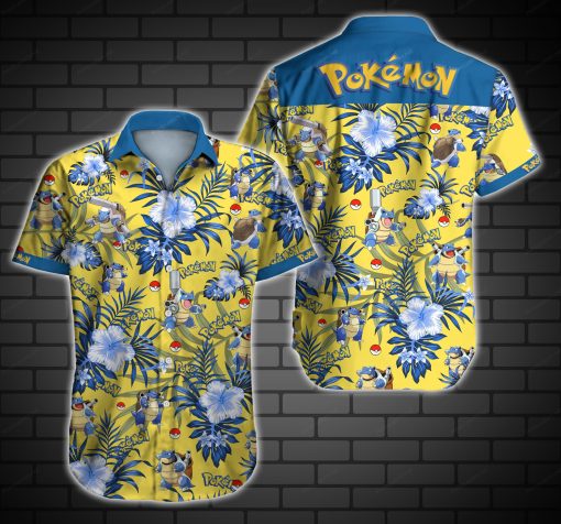 Tlmus Blastoise Hawaiian Shirts For Men Ha66602