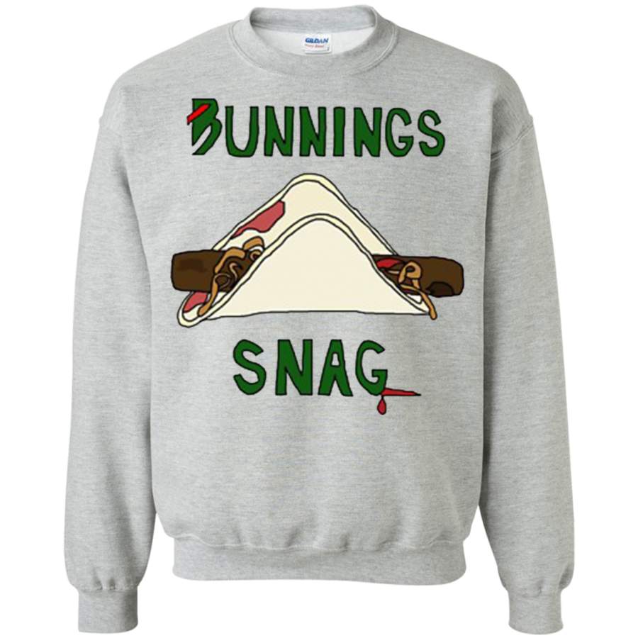 AGR Bunnings Snag Apparel Crewneck Pullover Sweatshirt