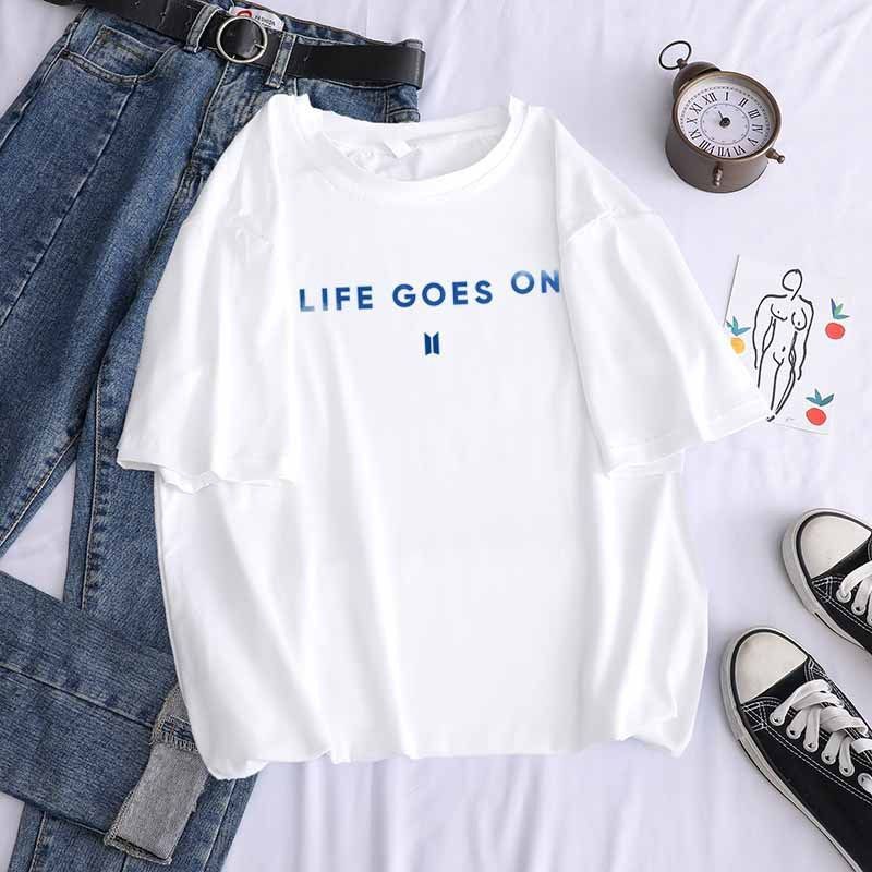 Life Goes On Candy Color T-Shirt