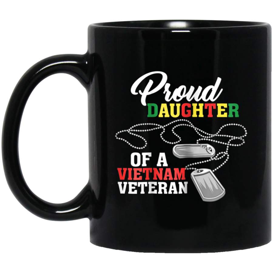 Womens Veteran Daughter Dad Grandpa Vietnam Honorable Mug