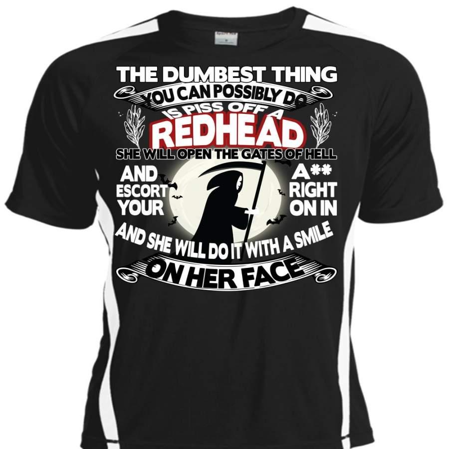 You Can Possibly Do Is Piss Off A Redhead T Shirt, I Love Hair Stylist T Shirt, Cool Shirt