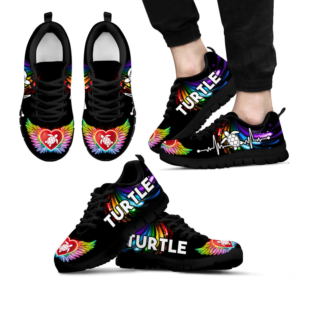 Turtle Wings Sneaker Multiple Size Print Tennis Shoes Comfortable Walking Running Casual Shoes