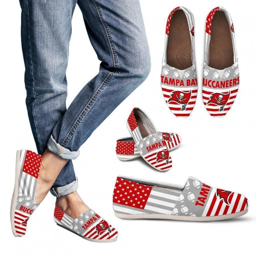 American Flag Tampa Bay Buccaneers Casual Shoes #219