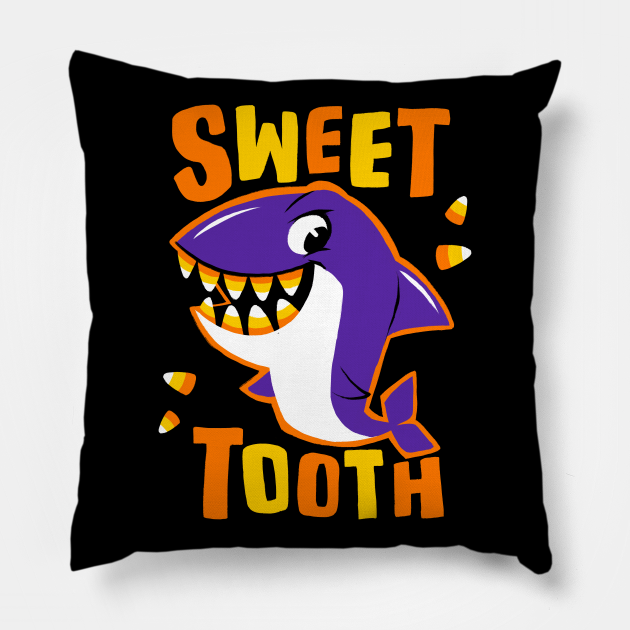 Sweet Tooth Shark Pillows, Halloween Pillow, Best Pilow, Halloween Decorations, Halloween Decor 1