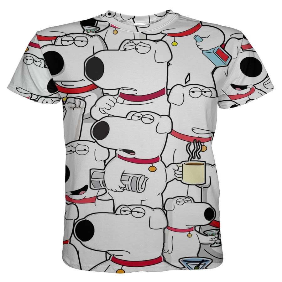 Brian Griffin T-shirt – Modishmarketplaceaz Shop