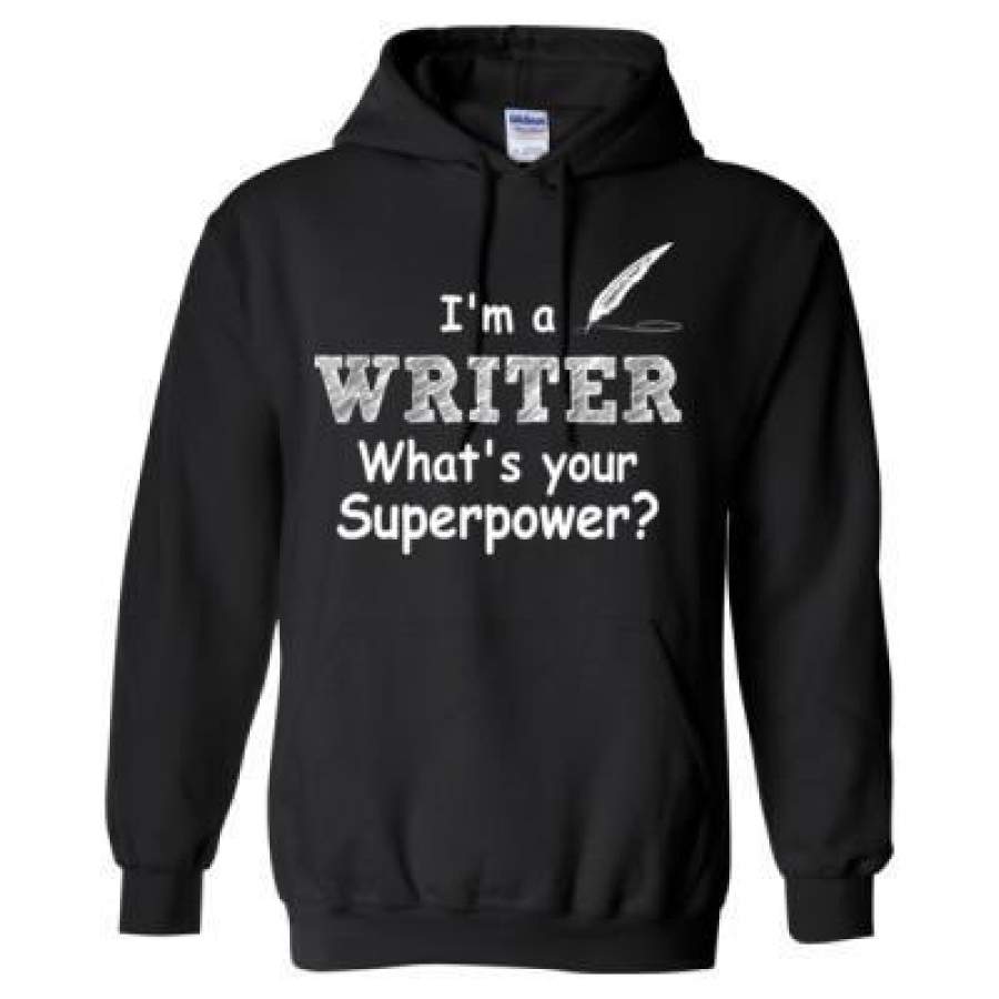 AGR I’M A Writer What’s Your Superpower – Heavy Blend™ Hooded Sweatshirt