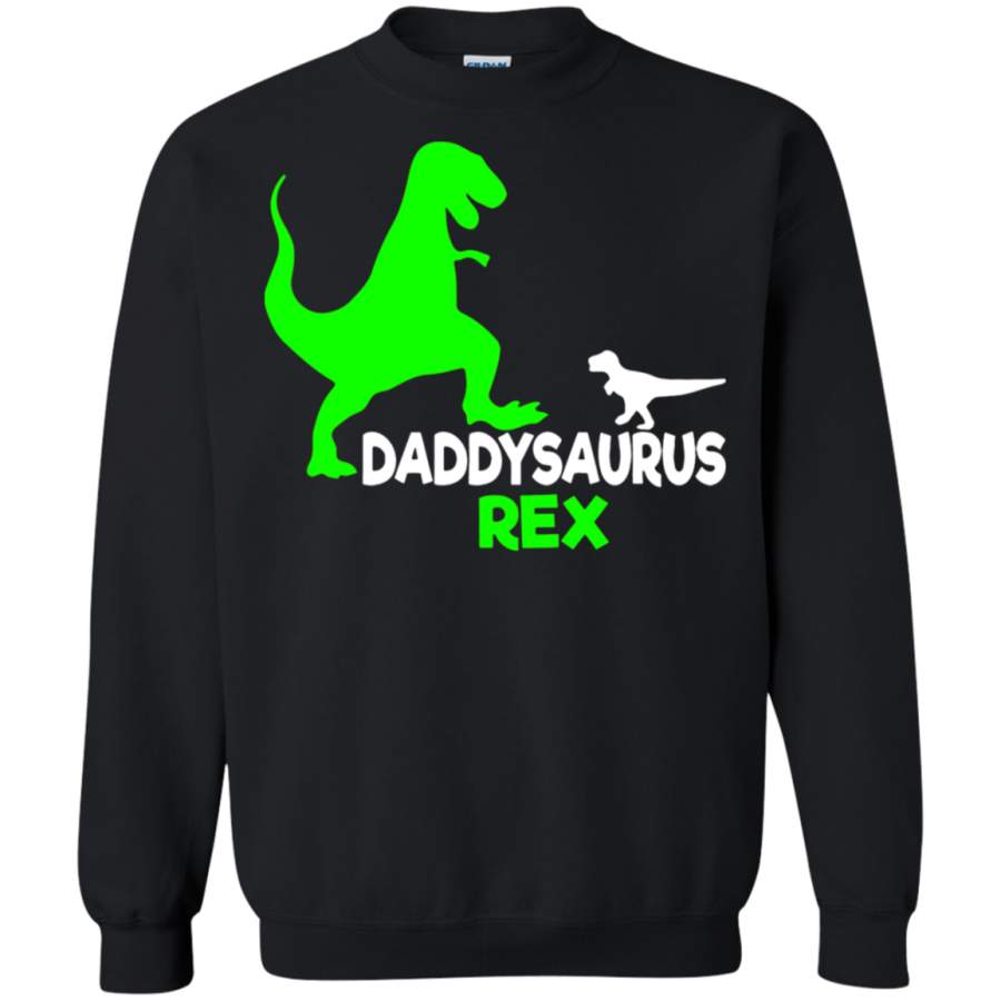 AGR Daddysaurus Rex Father And Child T-Rex Sweatshirt