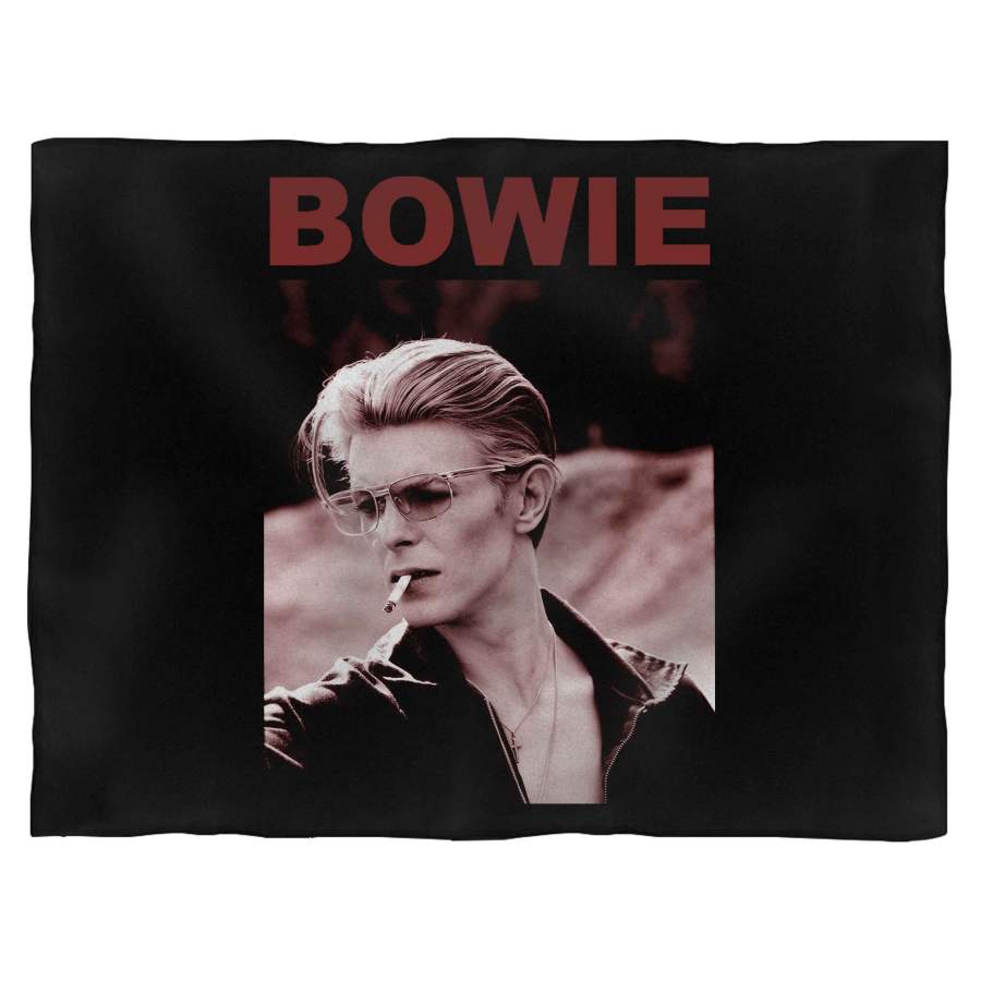 David Bowie Cigarete Blanket