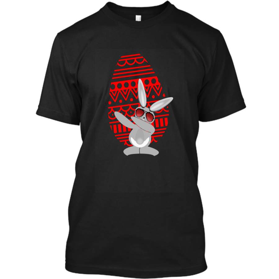 Dabbing Hip Hop Bunny Easter Egg Shirt Dab Rabbit Dance Custom Ultra Cotton