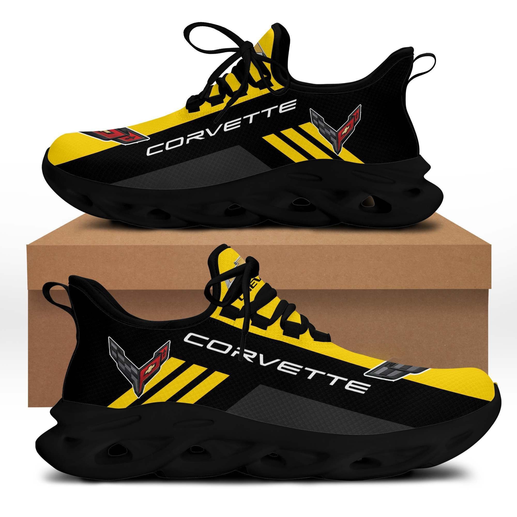 Chevrolet Corvette C8 Bs Running Shoes Ver 1 (Yellow)