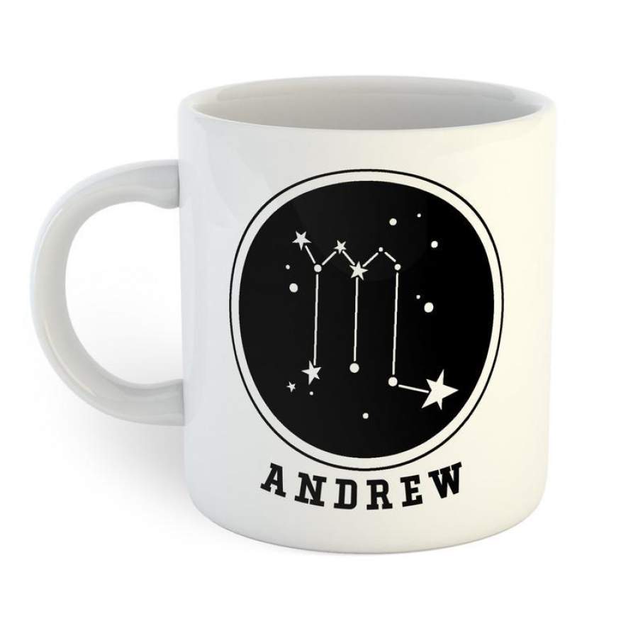 Zodiac Sign Scorpio Personalized Coffee Mug Custom Coffee Mugs