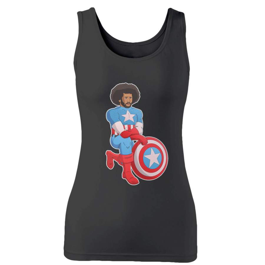 Kaepernick Kap Parody Woman’s Tank Top