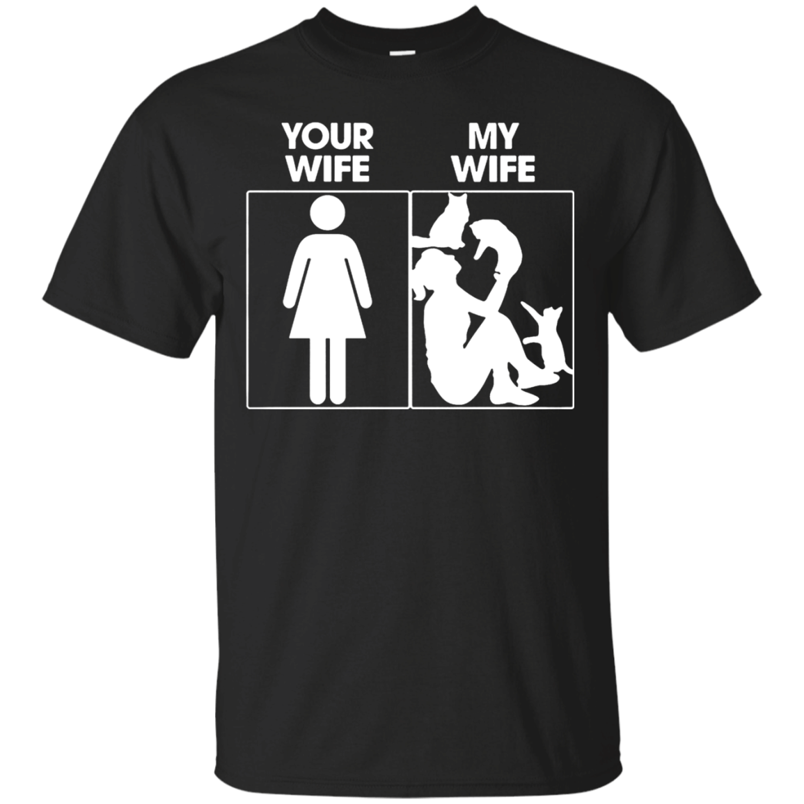 Your Wife My Wife with animal funny t shirt