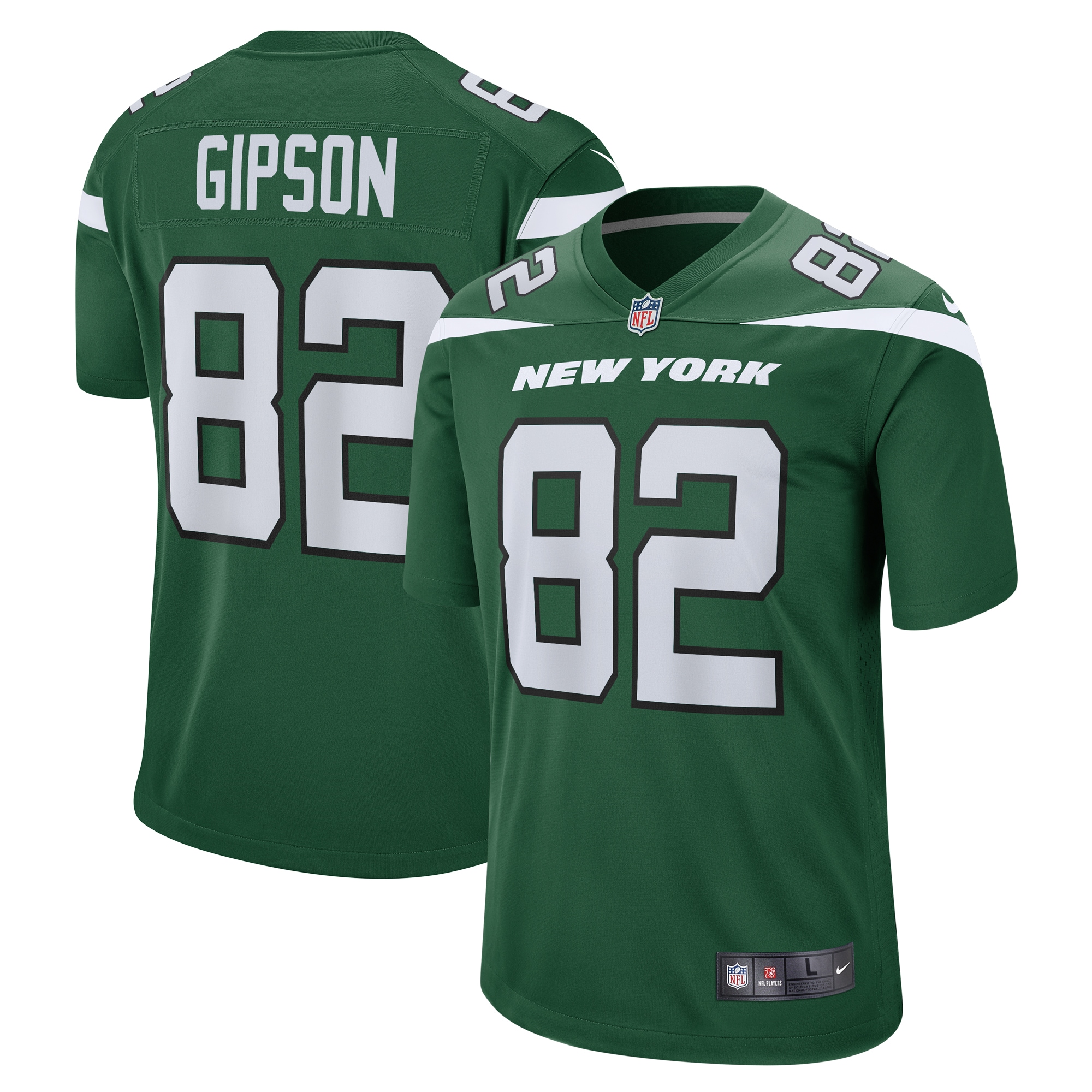 Men’s New York Jets Xavier Gipson Gotham Green  Team Game Jersey