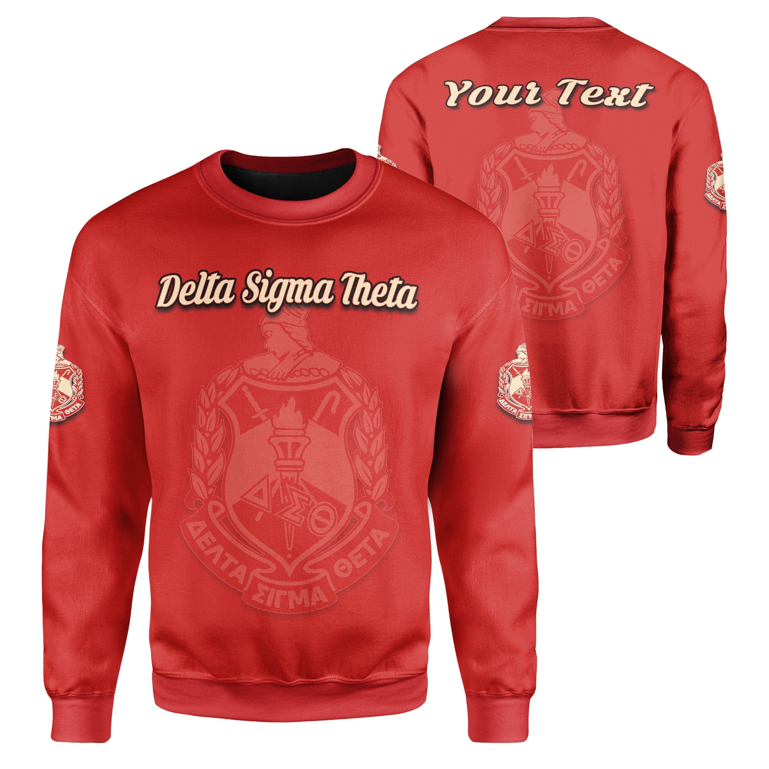 Greek Life Sweatshirt – Personalised  Delta Sigma Theta Sweatshirt