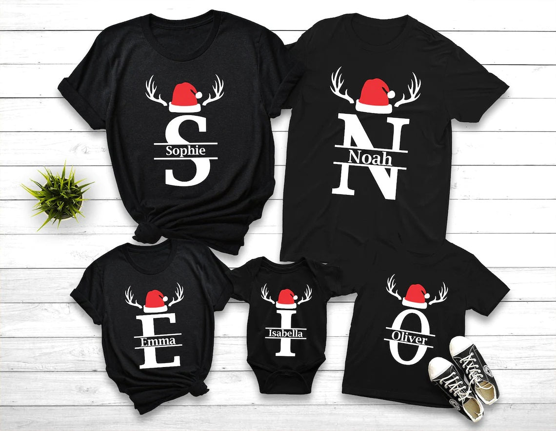 Matching Family Christmas Shirts, Christmas Shirts, Custom Family Shirts, Personalized Christmas Gift, Christmas Gifts