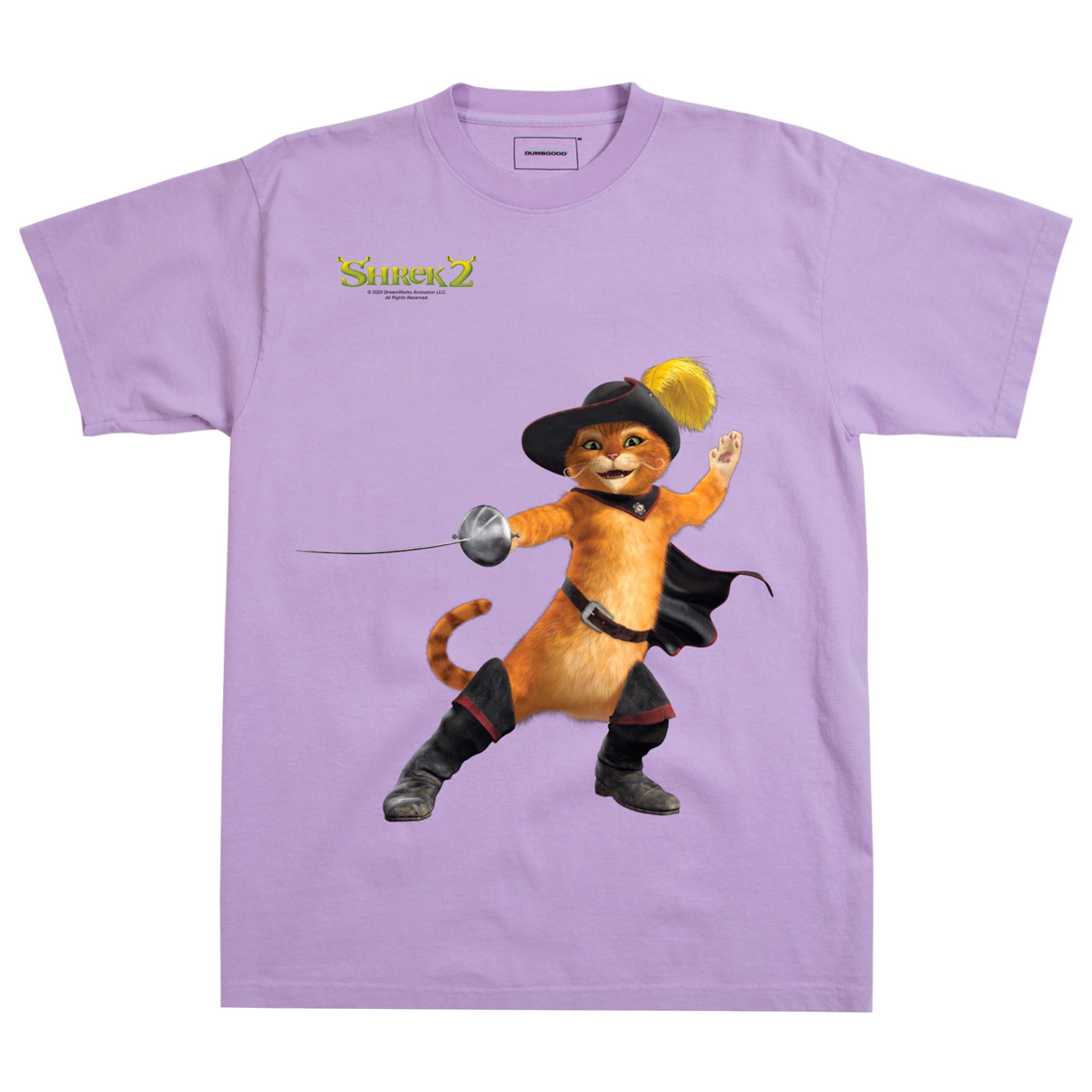 Mr. Whiskers Lavender Tee